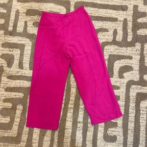 Vintage Dana Bachman hot pink pant